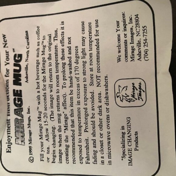 2 New VINTAGE 1995 GONE WITH THE WIND Mirage Mugs - Scarlet O'Hara & Tara - Picture 2 of 9